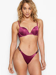 Комплект Білизни Victoria's Secret Of Illusions Push-Up 36B (80B), Бордовий
