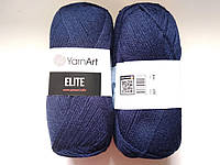 Пряжа Элит (Elite) Yarn Art, цвет синий 227, 1 моток 100г