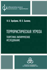 Терористична загроза: теоретико-емпірічне дослідження. Тарабріна Н. В., Бихівець Ю. В.