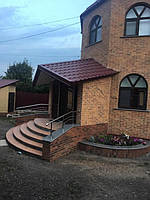 Накрывки на ступени из Покостовского гранита 1