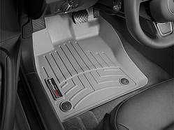 Килими гумові WeatherTech Seat Leon 2013+ передні сірі