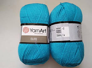 Пряжа Еліт (Elite) Yarn Art, колір бирюзовый 45, 1 моток 100г