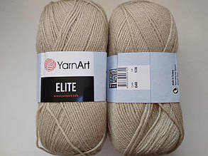 Пряжа Еліт (Elite) Yarn Art, колір бежевый 848, 1 моток 100г