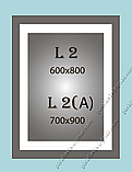 Дзеркало з LED-підсвіткою, 600х800 мм, L2, фото 6