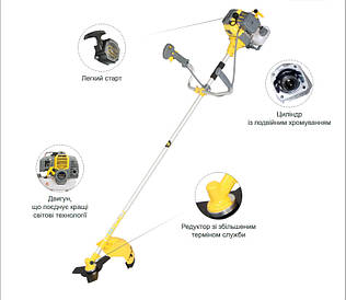 Бензиновий тріммер з легким стартом Кентавр МК-5236Тс