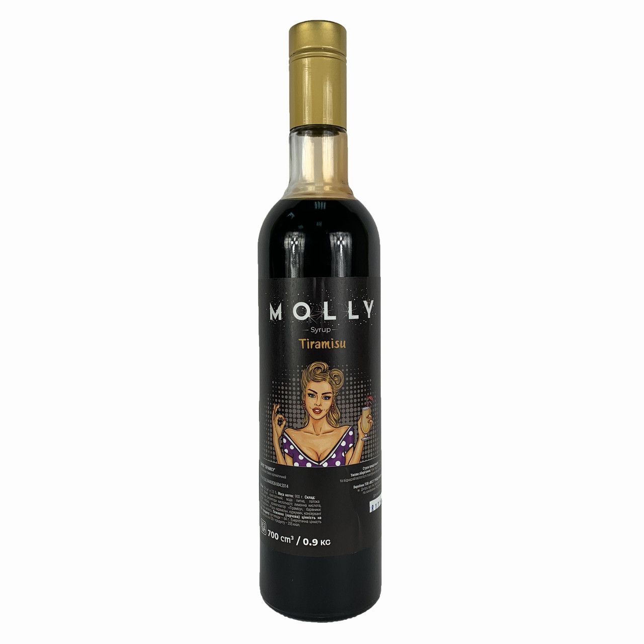 Сироп MOLLY Тірамісу 700 мл