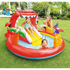 Надувний ігровий центр Intex 57163 «Діно» (196 x 170 x 107 см), фото 4