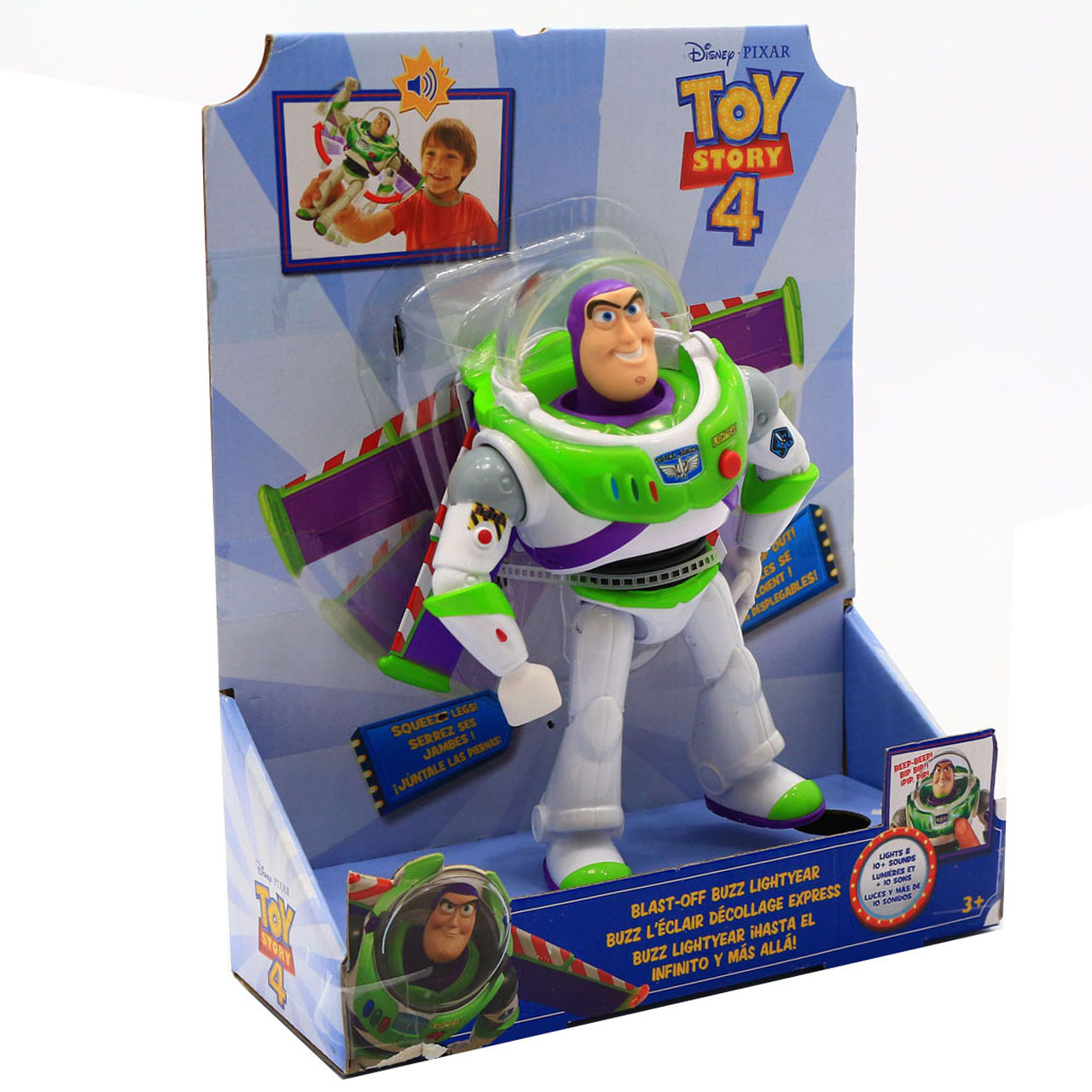Фігурка Toy Story Історія іграшок 4 Базз зі звуковими ефектами (GGH41), фото 1