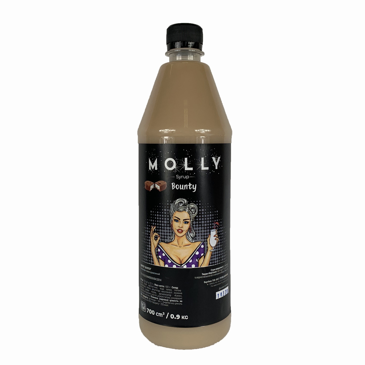 Сироп MOLLY Баунті 1л