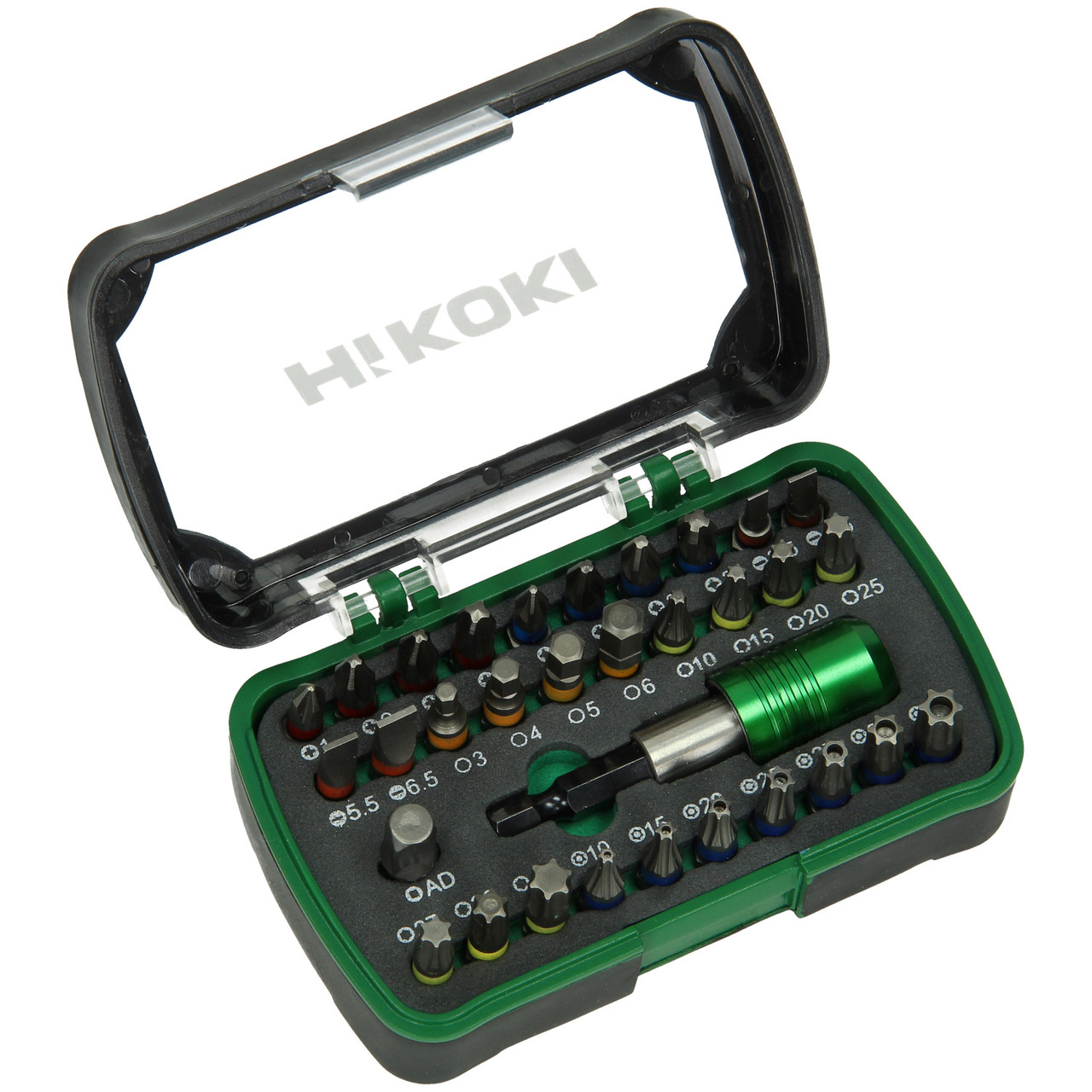 Набір біт 32 предмета 1/4 дюйма тримач біт і адаптер Hitachi / HiKOKI 750363