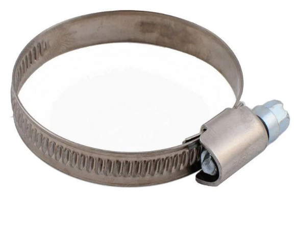 Хомут черв'ячний нержавіючий 40-60 мм