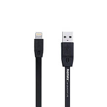 USB Cable Remax (OR) Full Speed RC-001i Black Lightning 1m (5-010)