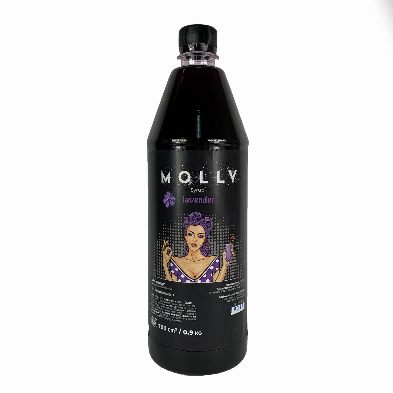 Сироп MOLLY Лаванда 1л