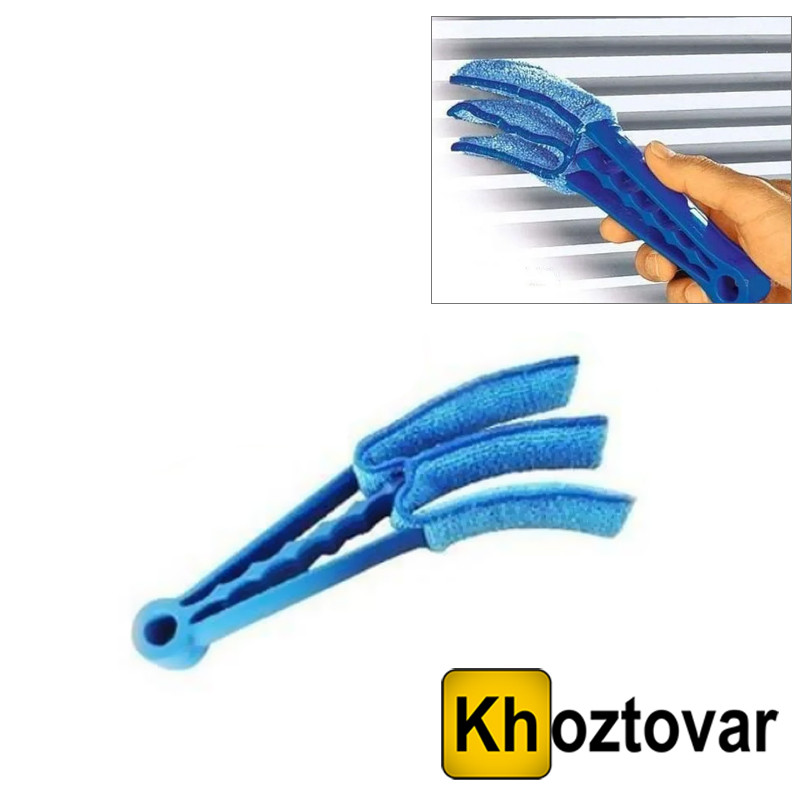 Щітка для чищення жалюзі та радіаторів Clean Blinds Fast, фото 1