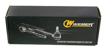 Наконечники кермових тяг Weber