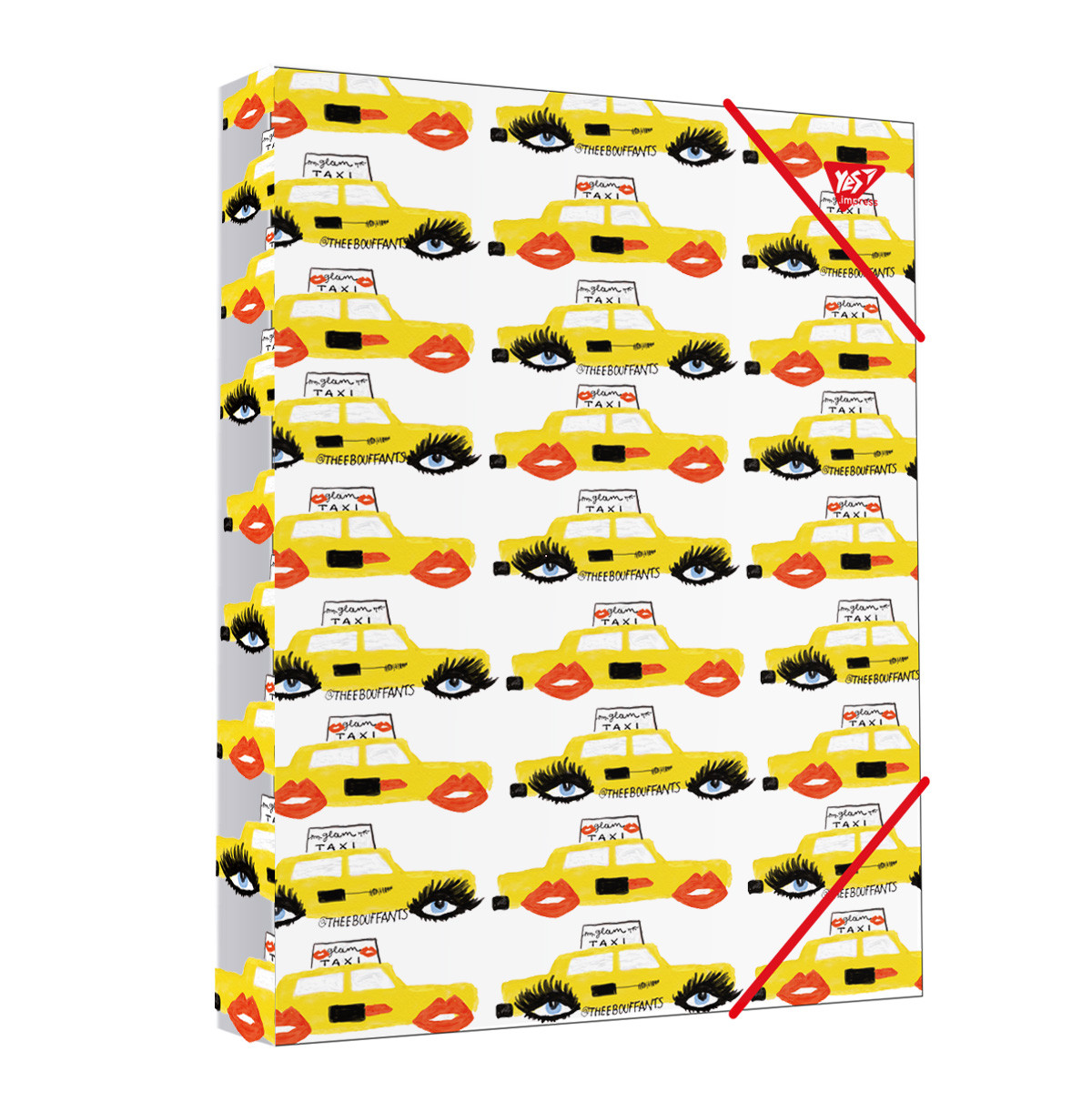 Папка YES на гумці А4 "Fancy" код: 491777, фото 1