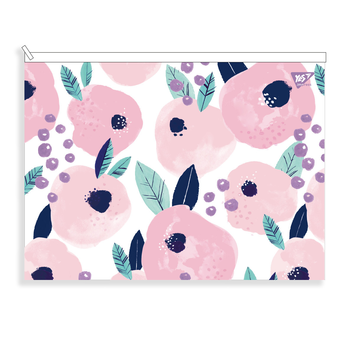 Папка-конверт YES на блискавці А4 "Мішанина Potch Forte" код: 491760, фото 1