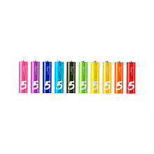 Xiaomi (OR) Alkaline Battery ZI5 Rainbow LR06 (AA) (10шт)