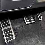 Накладки на педалі Audi A4 B8, A6 C7, Q5, Q3, A5, A7, A8 автомат, фото 2