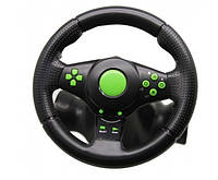 Мультимедийный руль Vibration Steering Wheel 3 в 1 (ps3 ps2 pc USB) Универсальный
