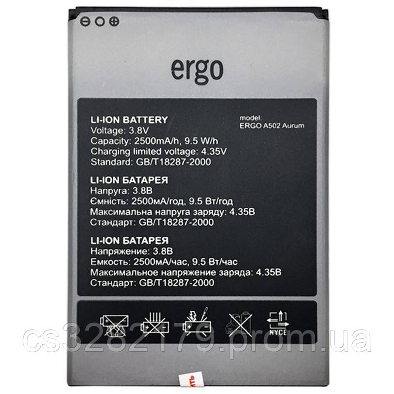 АКБ Original Quality Ergo A502 (70%-100%)