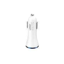 АЗУ 2USB LDNIO (3.1 A) White + USB Cable MicroUSB (DL-C23)