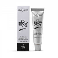 LeviSsime EyeBrow Color №1 Black - Краска для бровей 15 мл