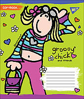 А5/12 кл. YES GROOVY CHICK зошит учн. набір 25 шт. код: 764492, фото 5