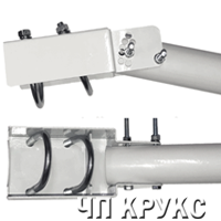 Вуличний поворотний кронштейн для освітлення, фото 1