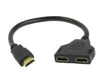 EastVita HDMI разветвитель, 1 вход, 2 выхода, питание не требуется