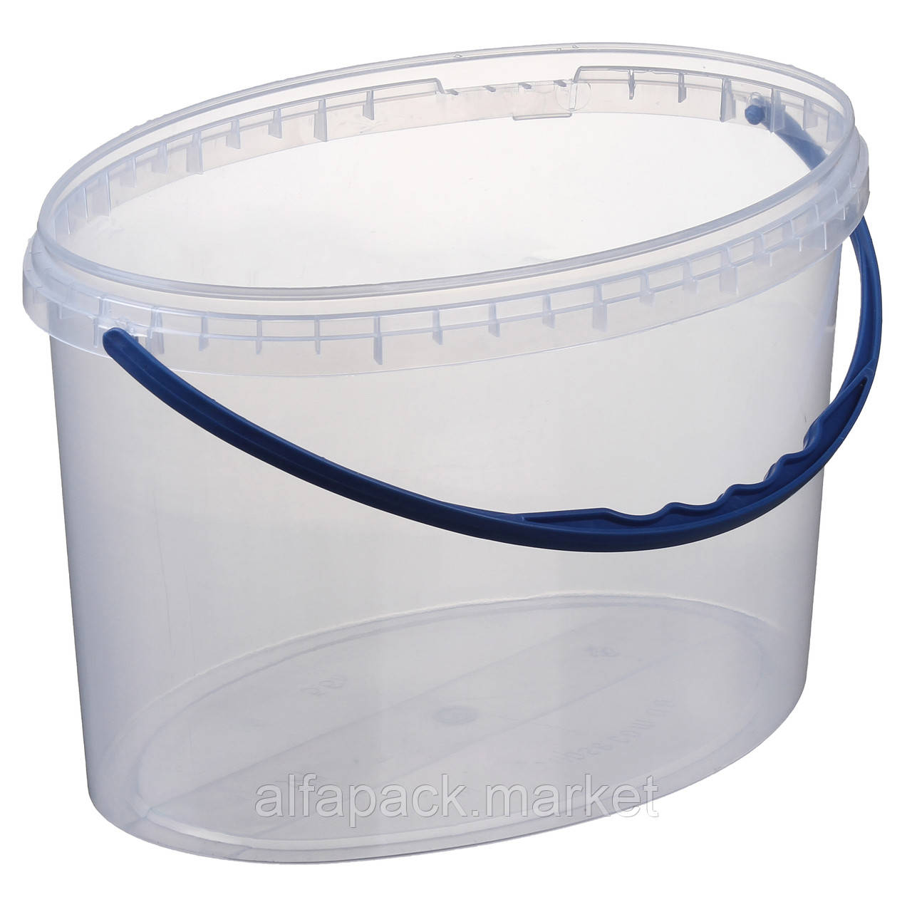 Відро 5,6 л(овал) пластикове для харчових продуктів 020000134