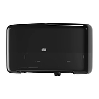 Диспенсер для туалетного паперу на 2 рул міні чорний Торк Т2