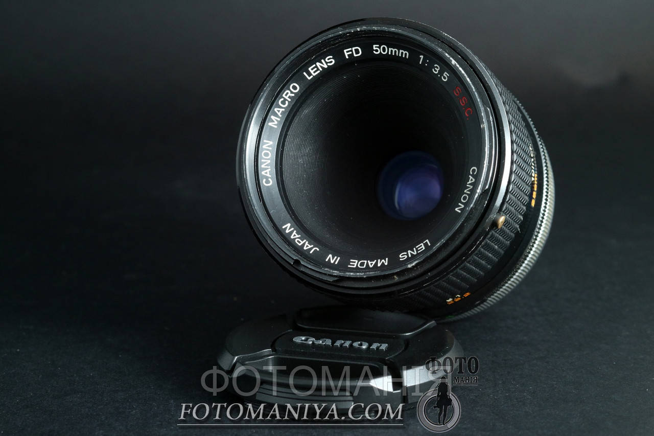 Canon Macro lens FD 50mm f3.5 S. S. C