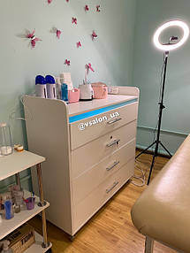 Косметологическая с УФ лампой