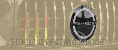 MANSORY logo cover for grill mask for Mercedes G-class