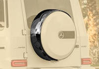 MANSORY spare wheel cover frame for Mercedes G-class