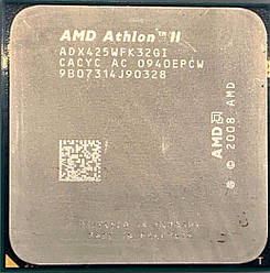 Процесор AMD Athlon II X3 425, 2,7 ГГц, sAM3, Tray ADX425WFK32GI бв
