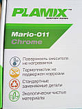 Змішувач для кухні на мийку Plamix Mario-011 Chrome, фото 7