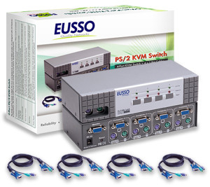 KVM-перемикач Eusso UKS8104-D4