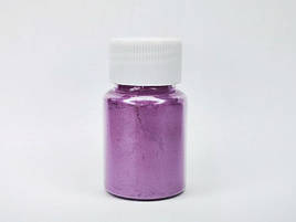 Сухий барвник для манікюру і слаймов в баночці, бузковий