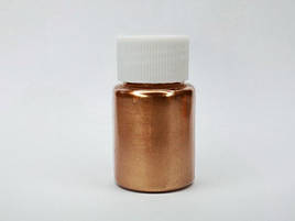 Пігмент для слаймов перламутровий в баночці, бронза