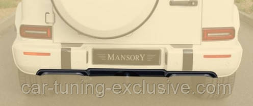 MANSORY rear diffuser for Mercedes G-class