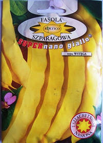 Квасоля спаржева жовта Супер нано / Super nano giallo 30 г Roltico, Польща