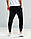 Спортивні чорні штани palm angels white logo, фото 3