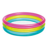 Басейн Intex 57104 дитячий для купання круглий 3 кільця