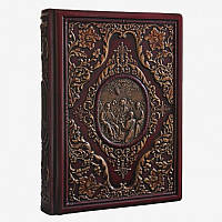 Книга подарочная элитная серия 25701-1 Библия в кожаном переплете