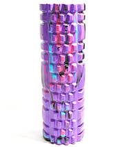 Масажний валик 30х10 см. (MS 2126) Фіолетовий, фото 3