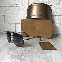 Солнцезащитные очки GUCCI GG1120 черный в золоте