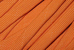 Шнур плоский чехол поліестер 20мм помаранчевий моток 100м