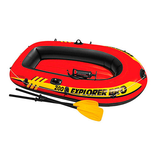 Intex надувний човен 58357 Explorer Pro 200 Set 2 місця+насос і весла